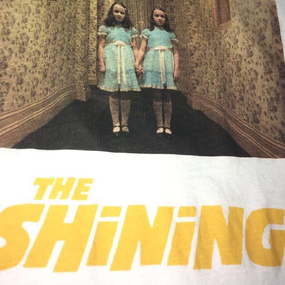 SOLD @10$ THE SHINING, WHITE TEE, Men’s US Medium. - Picture 2 of 5